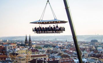 Dinner in the Sky bude opět v Praze
