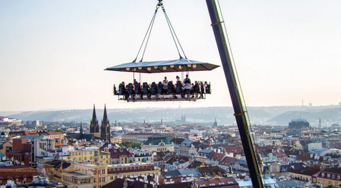 Dinner in the Sky bude opět v Praze
