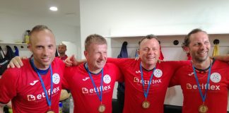 Vinařská fotbalová reprezentace veze z EURA bronz!