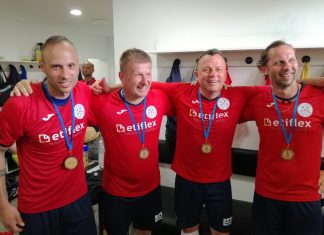 Vinařská fotbalová reprezentace veze z EURA bronz!