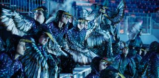 Fête des Vignerons 2019. Vinařské oslavy u Ženevského jezera právě probíhají