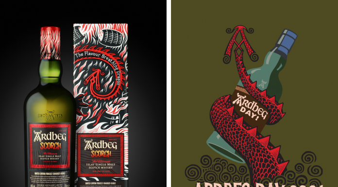 Pocta drakovi a oslavy nejnakouřenější whisky světa. Ardberg uvádí ohnivou novinku