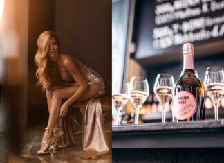 Prosecco pro modelku: exkluzivita, elegance, půvab. Andrea Verešová představila své růžové bublinky premiera Prosecco Rose by Andrea Verešová
