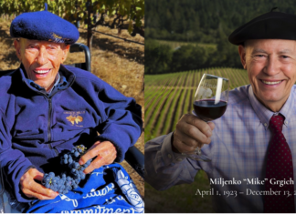 ODCHOD LEGENDY. Ve 100 letech zemřel Mike Grgich, kalifornský „Král Chardonnay“ a vinařská pýcha rodné Dalmácie Miljenko Mike Grgich