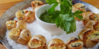 Lahůdka z ulity. Šneci po burgundsku