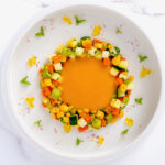 Cold melon soup