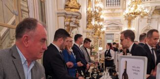 VYZNAMENÁNÍ NA HRADĚ zapili významní hosté nejlepšími víny z Moravy a Čech