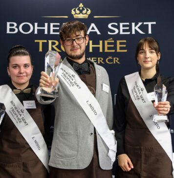 Mladí someliéři změřili síly. Ondřej Vlček z Plzně ovládl BOHEMIA SEKT Trophée Talent 2025