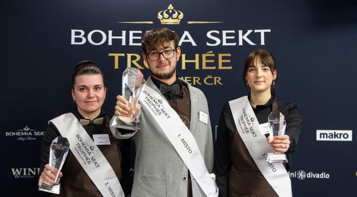 Mladí someliéři změřili síly. Ondřej Vlček z Plzně ovládl BOHEMIA SEKT Trophée Talent 2025
