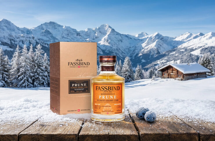 Vánoční dárek i doušek pro nový rok. Limitovaná edice švýcarské pálenky Fassbind pro Česko